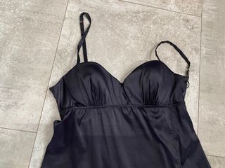 Conjunto Lenceria, camisón y bata larga, L