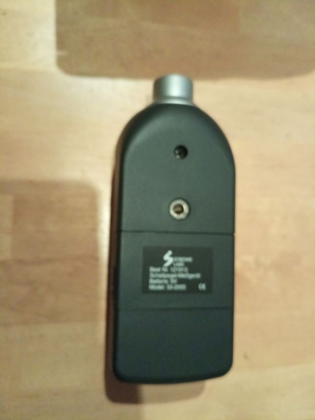 Medidor de decibelios