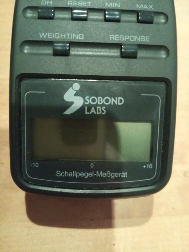 Medidor de decibelios