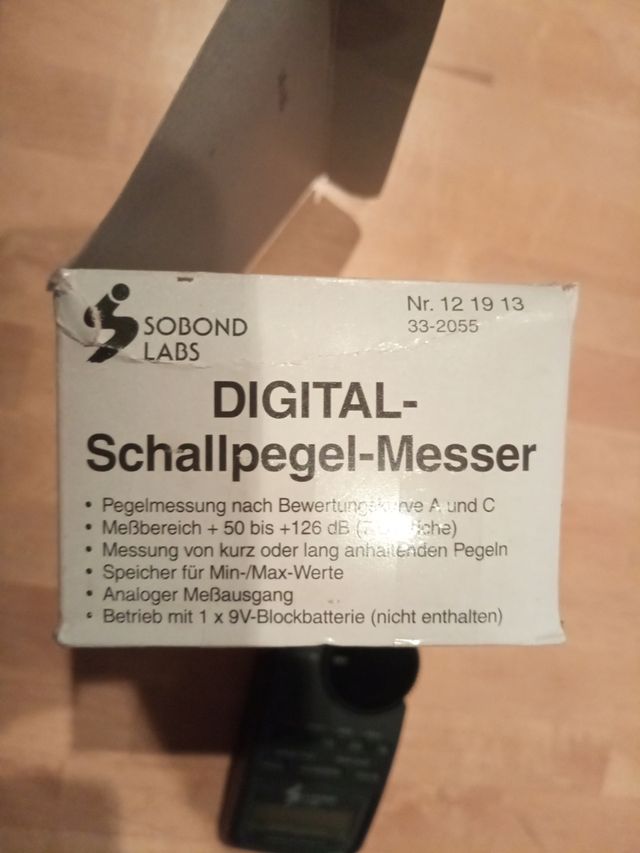 Medidor de decibelios