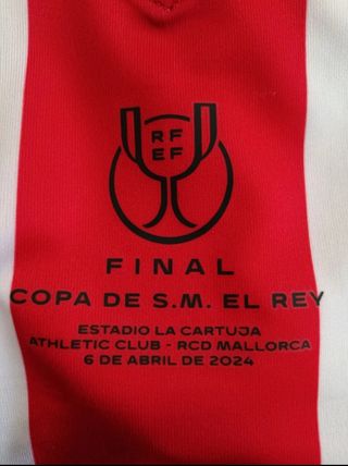 CAMISETA ATHLETIC FINAL COPA SEVILLA