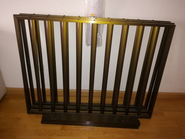 Reja seguridad bronce