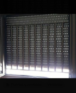 Reja seguridad bronce