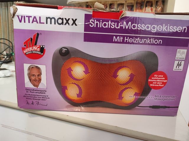 Cuscino massaggiante riscaldato shiatzu