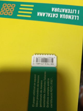 Libro llengua catalana i literatura 1