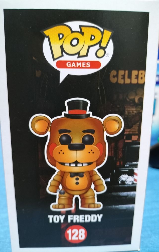 Funko pop toy Freddy glow in the dark