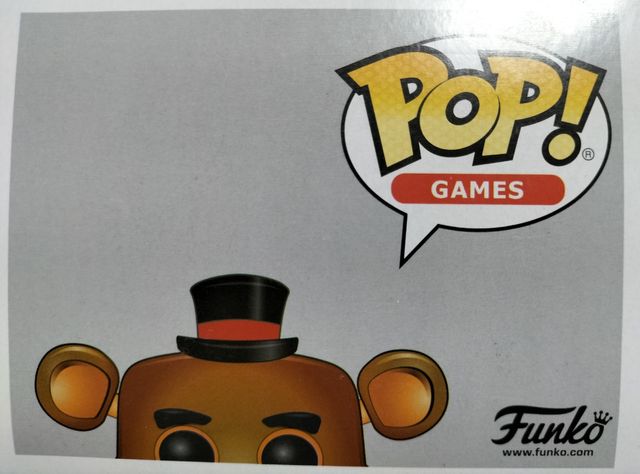 Funko pop toy Freddy glow in the dark