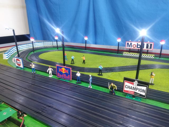 Scalextric iluminación ninco slot exin 
