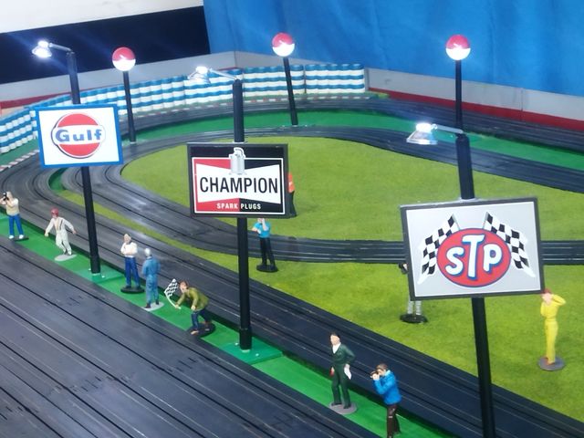 Scalextric iluminación ninco slot exin 
