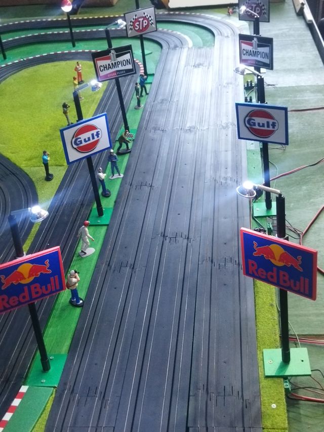 Scalextric iluminación ninco slot exin 