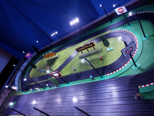 Scalextric iluminación ninco slot exin 