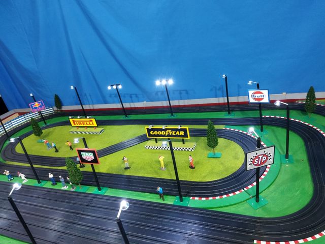 Scalextric iluminación ninco slot exin 