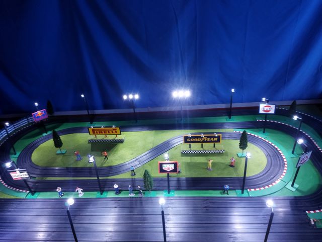 Scalextric iluminación ninco slot exin 