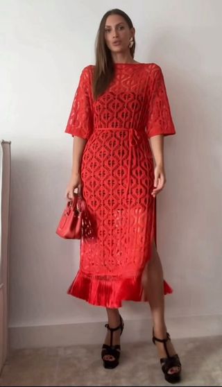 Vestido túnica punto