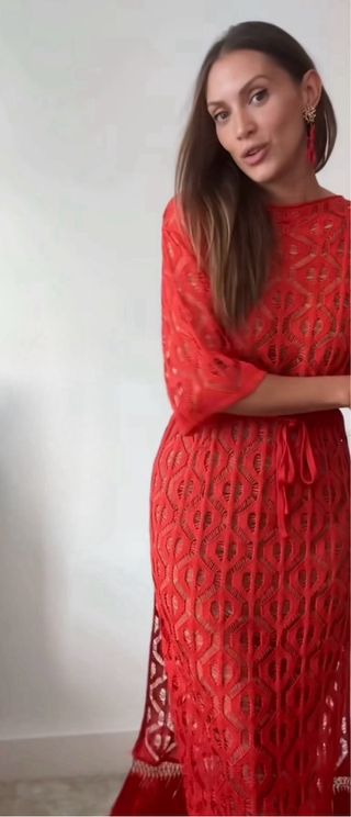 Vestido túnica punto