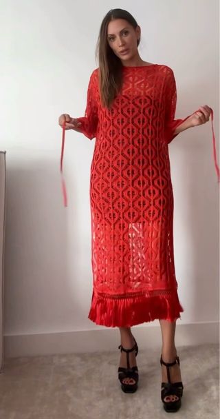 Vestido túnica punto