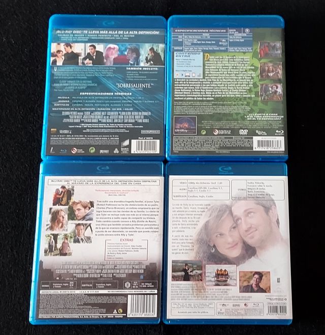 Pack películas Blu-ray