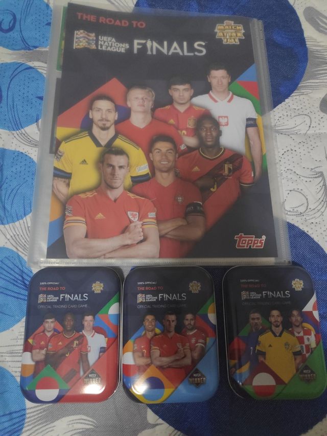 Uefa nation league coleccion topps