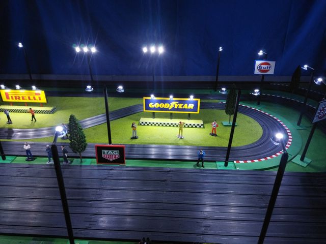 Scalextric ninco iluminación circuito 