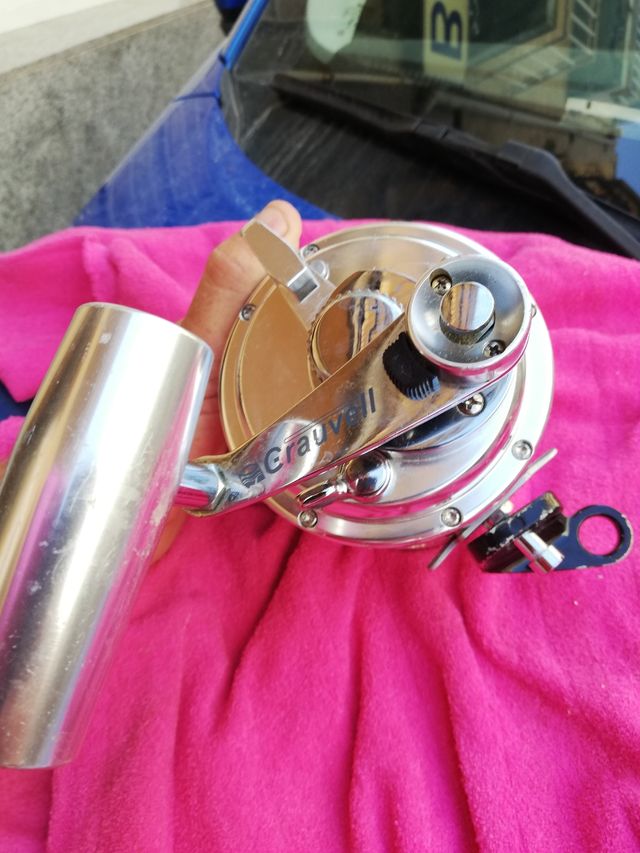 Conjunto caña y Carrete Tora 50 libras