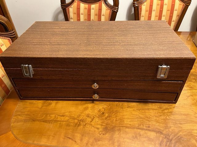 Cubertería de acero inox y oro 24k