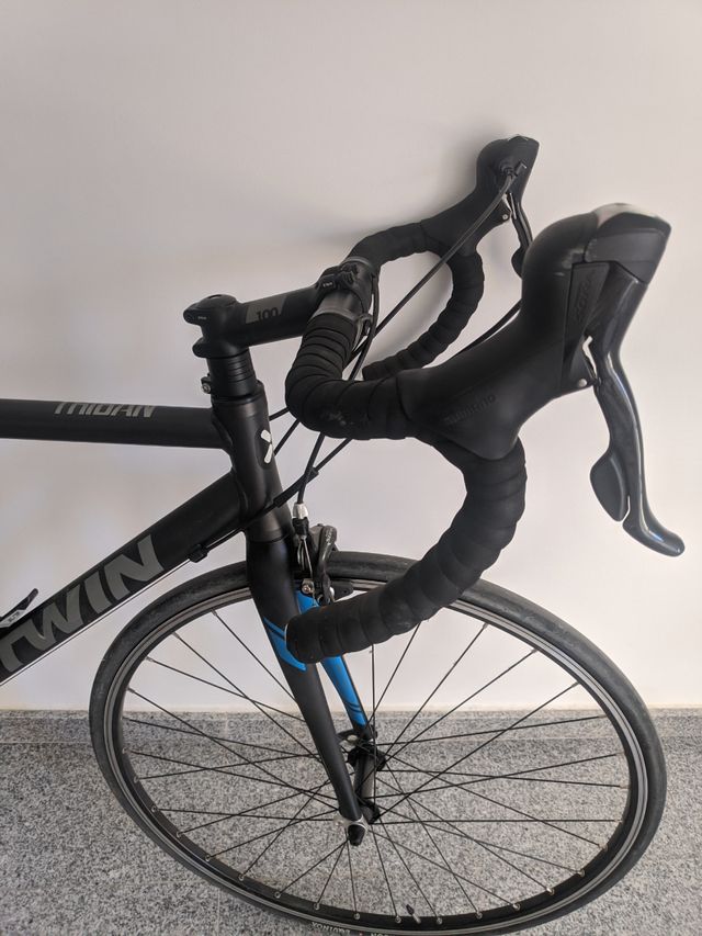 Bicicleta carretera btwin triban 500