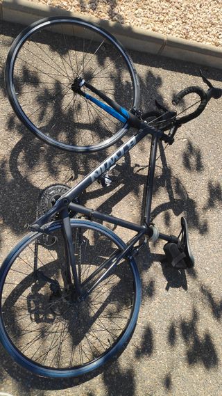 Bicicleta carretera btwin triban 500