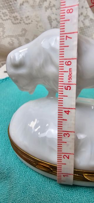 Caja de porcelana. Limoges,  France.