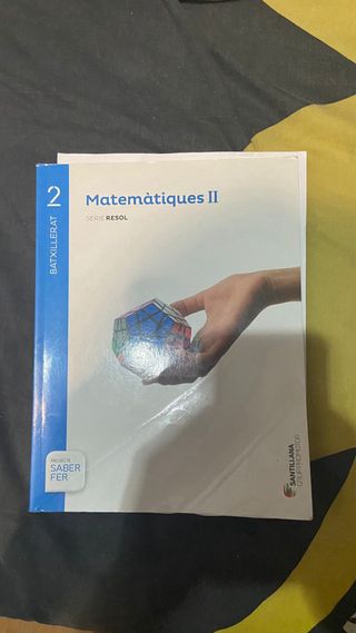 Libro Matematicas bachillerato