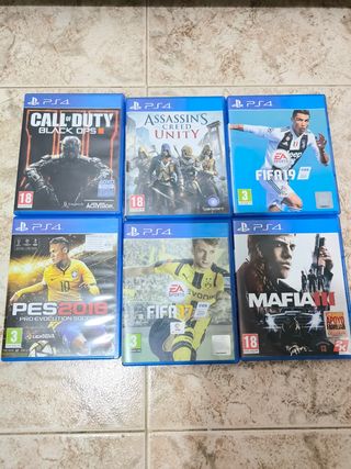 Juegos ps4