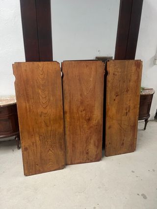 Gran vitrina en caoba con hasta 5 estantes