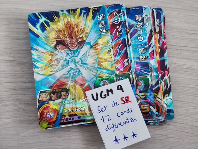 Lotes completos de cards SR (Precio por lote)