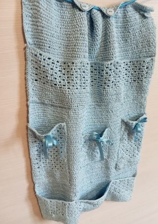 Dispenser porta oggetti per bambino fatto mano
