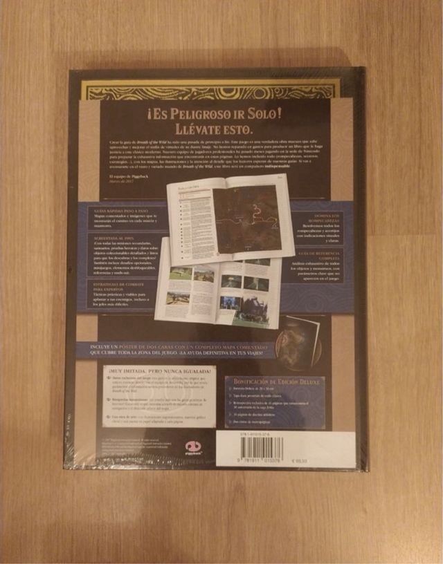 Guia oficial de zelda deluxe precintada pal españa