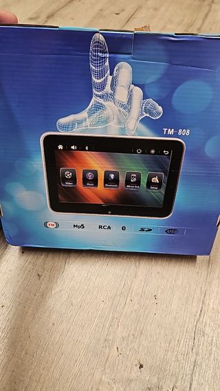 Pantalla de coche para reposacabezas