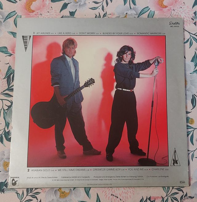 Lp Modern Talking Romantic Warrios The 5Th Album M