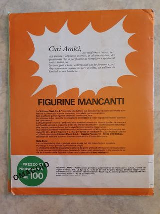 Album figurine "Animali flash" 1980