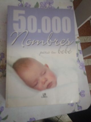 Libro 50000 nombres para tu bebe