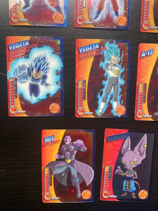 15 Cromos Dragon Ball