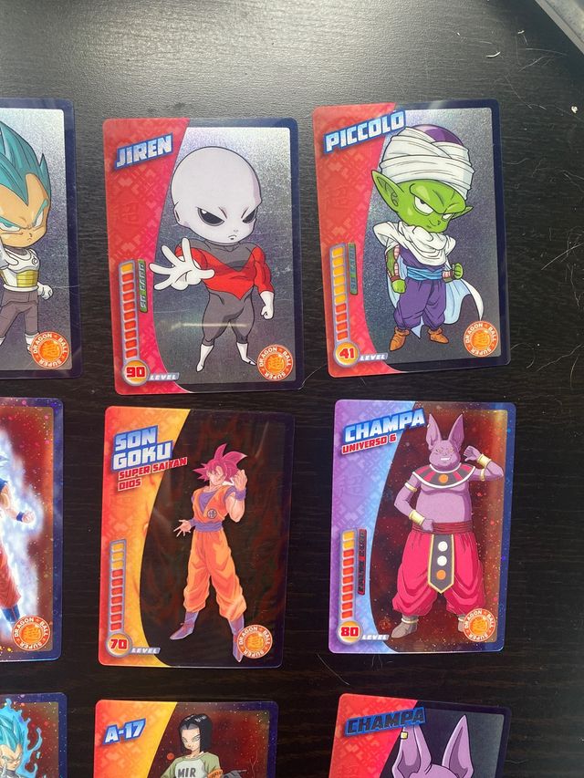 15 Cromos Dragon Ball