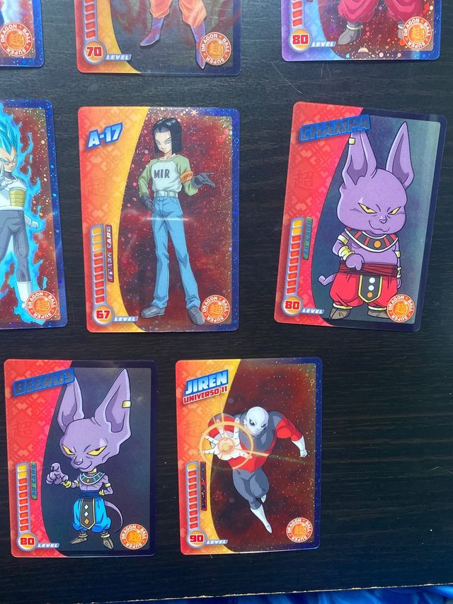 15 Cromos Dragon Ball