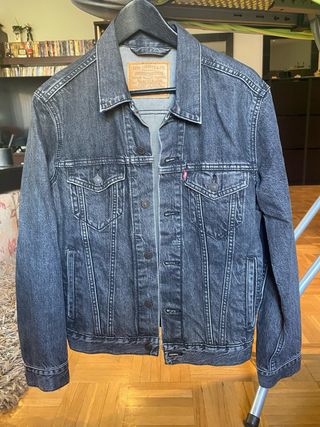 Cazadora vaquera Levis gris hombre talla S