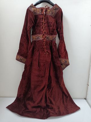 NUEVO VESTIDO MEDIEVAL - LEOANARDO CARBONE T.XS