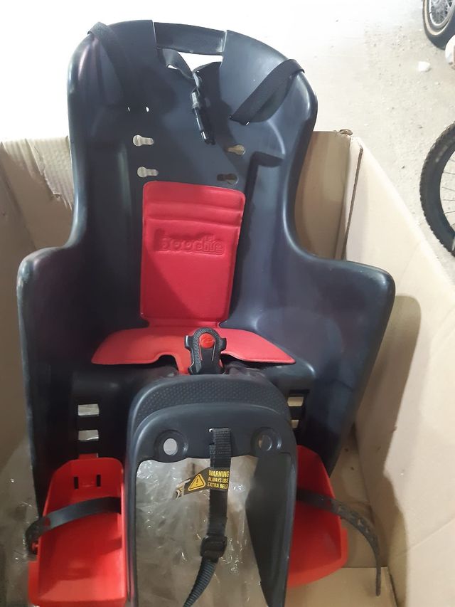 Silleta para bicicleta  bebés parte trasera