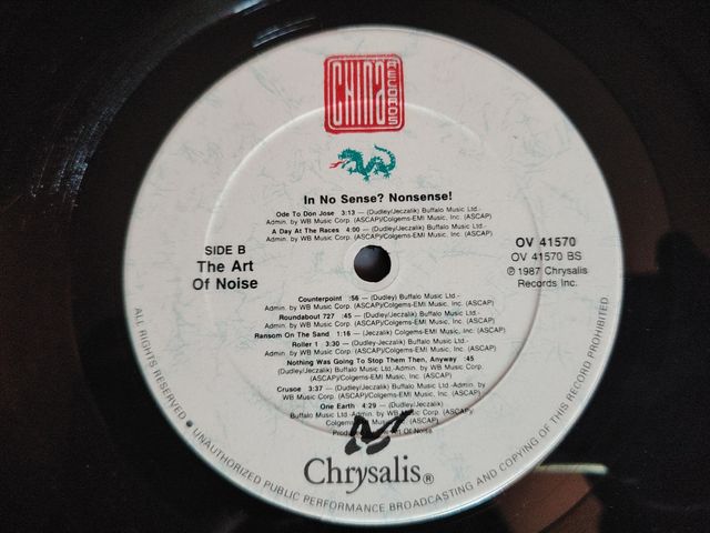 Art of Noise - In no sense? Nonsense! LP