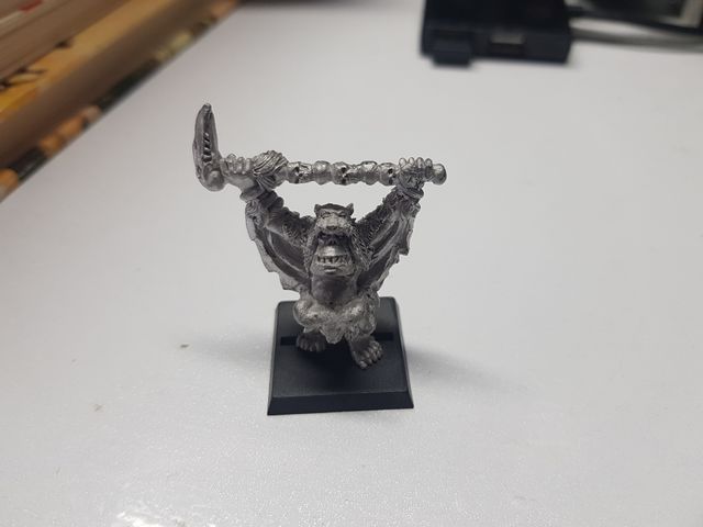 Chaman orco salvaje metal warhammer