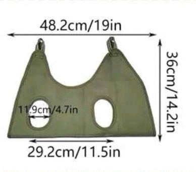 Hamaca de aseo mascota