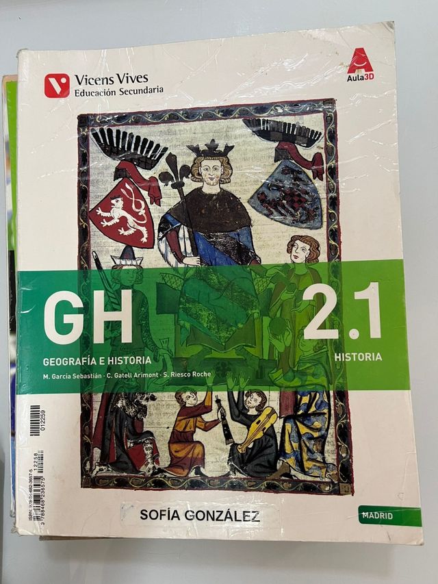 Geografía e Historia 2°ESO Vicens Vives