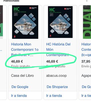 Libro HC Història del món contemporani