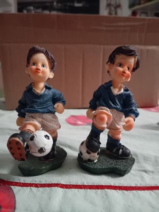Statuine calciatori 4pz